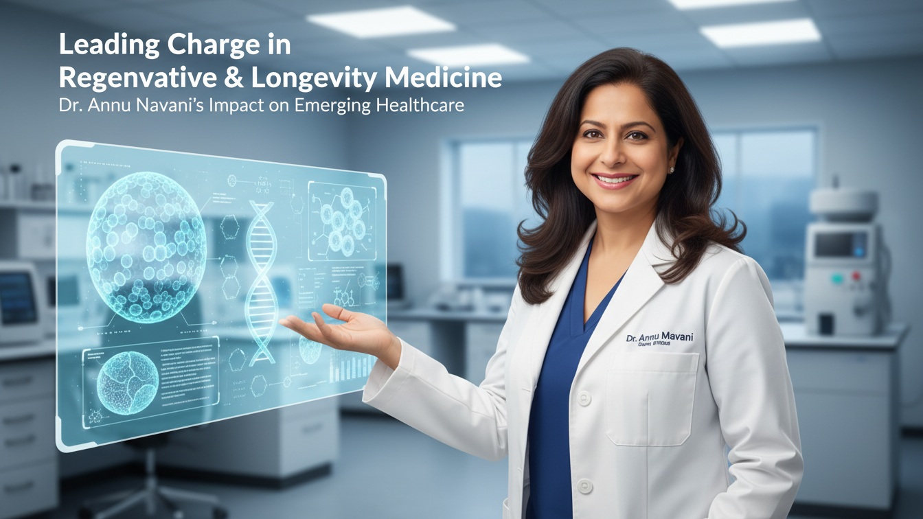 Leading charge in Regenerative & Longevity Medicine: Dr. Annu Navani’s Impact on Emerging Healthcare