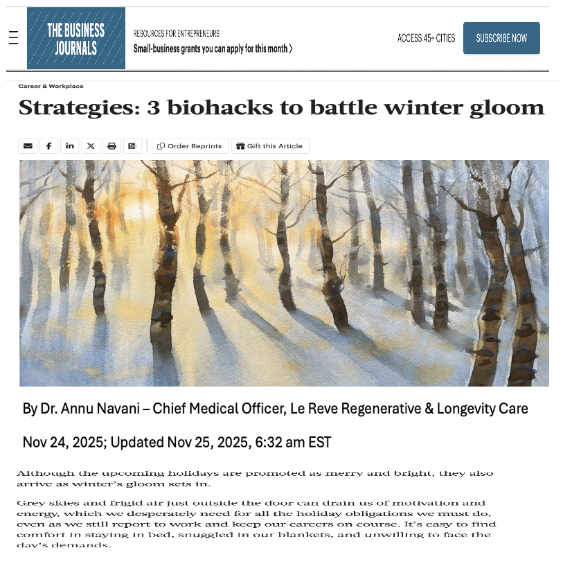 As winter daylight wanes and circadian rhythms shift